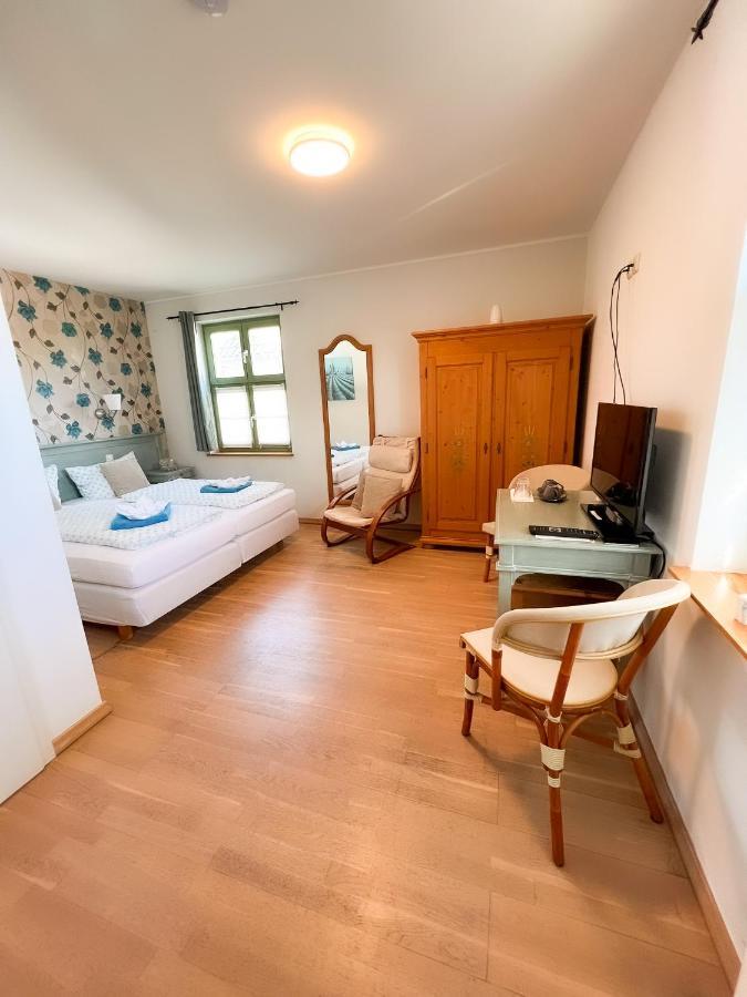 Apartamento Kornmühle Doppelzimmer Mühlenstein Mellenthin Exterior foto